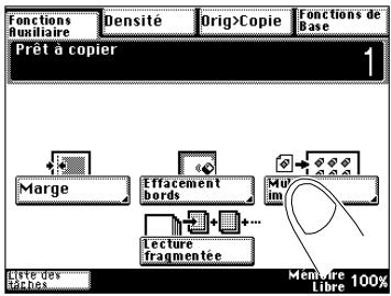 KONICA MINOLTA DI200 UTILISATION EXPERTE - Procéder à la fonction multi-image - 3