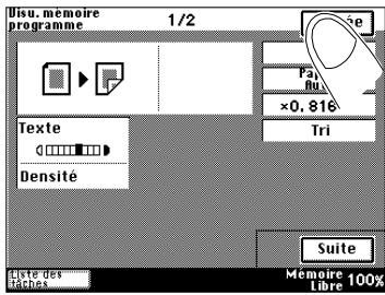KONICA MINOLTA DI200 UTILISATION EXPERTE - Effacer un programme de copie sauvegarde - 6