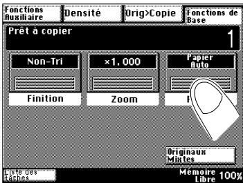 KONICA MINOLTA DI200 UTILISATION EXPERTE - Comment éliminer une erreur de format de papier - 6