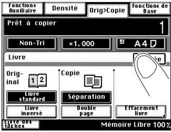 KONICA MINOLTA DI200 UTILISATION EXPERTE - Définir les paramètres du livre (original) - 9
