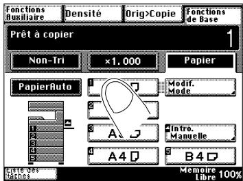 KONICA MINOLTA DI200 UTILISATION EXPERTE - Activer la sélection automatique de format - 4