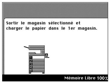 KONICA MINOLTA DI200 UTILISATION EXPERTE - Comment éliminer une erreur de format de papier - 1