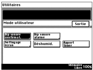 KONICA MINOLTA DI200 UTILISATION EXPERTE - Bip d'alarme - 4