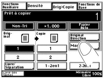 KONICA MINOLTA DI200 UTILISATION EXPERTE - Imprimer des originaux avec marge - 2