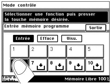 KONICA MINOLTA DI200 UTILISATION EXPERTE - Sauvegarder un programme de copie - 4