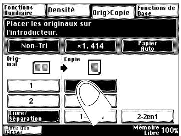 KONICA MINOLTA DI200 UTILISATION EXPERTE - Copier sur des originaux 2EN1 - 5
