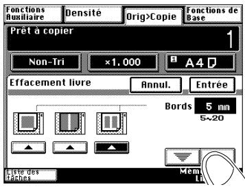 KONICA MINOLTA DI200 UTILISATION EXPERTE - Définir les paramètres du livre (original) - 8