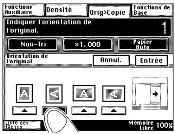 KONICA MINOLTA DI200 UTILISATION EXPERTE - Définir l'orientation de l'original - 3