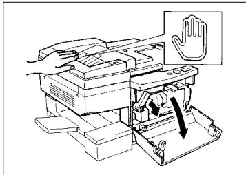 KONICA MINOLTA EP1030 - Retrait de l'unité image - 1