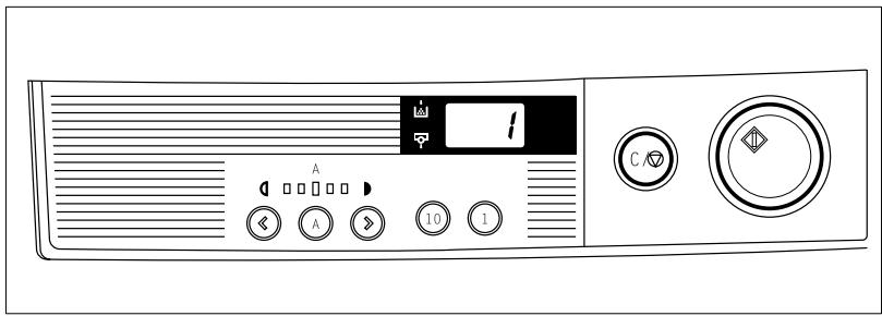 KONICA MINOLTA EP1030 - Sélection de la densité de l'image - 1