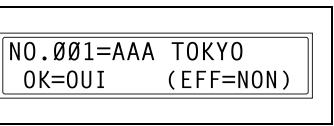 KONICA MINOLTA FK 118OR 7216 7220 - Pour modifier / supprimer un groupe de nombres de fax préalablement programmé - 1