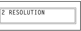 KONICA MINOLTA FK 118OR 7216 7220 - Spécification du réglage “resolution - 1
