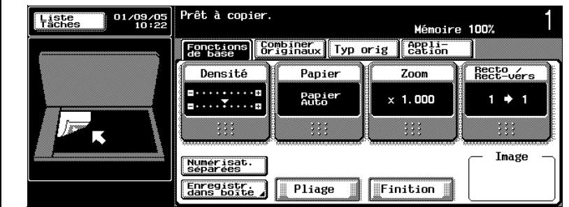 KONICA MINOLTA FS 505 - Répartir les copies par pages (réglage "groupe") - 1