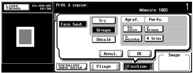 KONICA MINOLTA FS 505 - Éjection des copies recto vers le haut (réglage "face haut") - 2