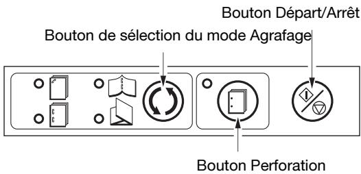 KONICA MINOLTA FS 509 - Pour utiliser l'unité de finition manuellement - 2
