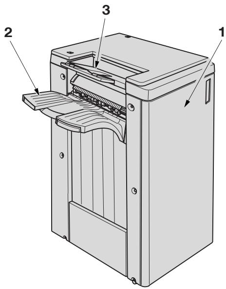 KONICA MINOLTA FS 509 - Unité de finition FS-509 (et kit de perforation PK-504/505) - 1
