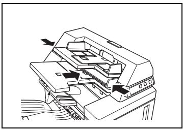 KONICA MINOLTA FS 509 - Pour utiliser l'unité de finition manuellement - 1