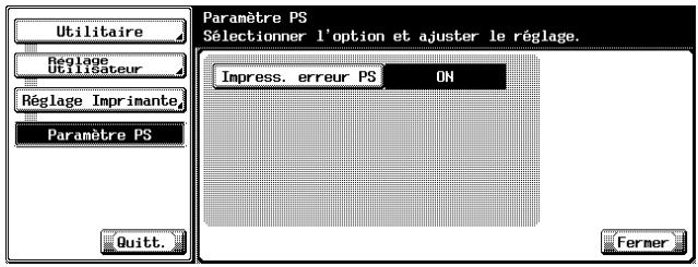 KONICA MINOLTA IC 204 CONTROLLER - Erreur d'impression PS - 1