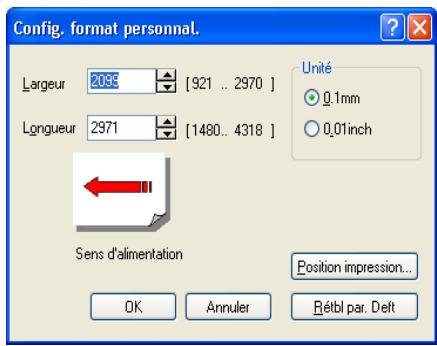 KONICA MINOLTA IC 204 CONTROLLER - Configuration format personnalisé - 1