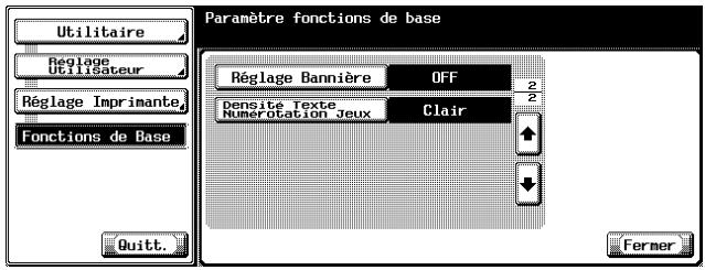 KONICA MINOLTA IC 204 CONTROLLER - Réglage Bannière - 2