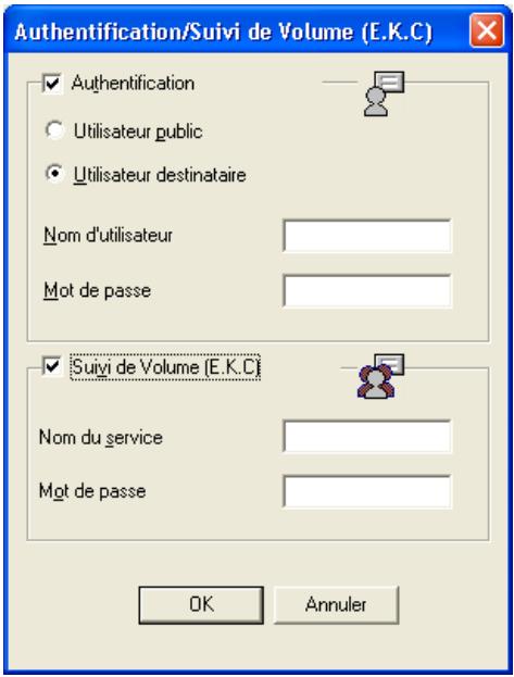 KONICA MINOLTA IC 204 CONTROLLER - Spécifier les paramètres de Suivi de Volume (E.K.C.) - 1
