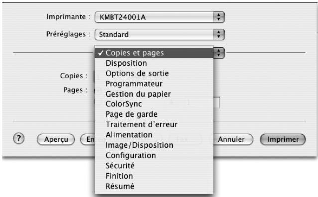 KONICA MINOLTA IC 204 CONTROLLER - Copies et pages (Paramètres de base) - 1