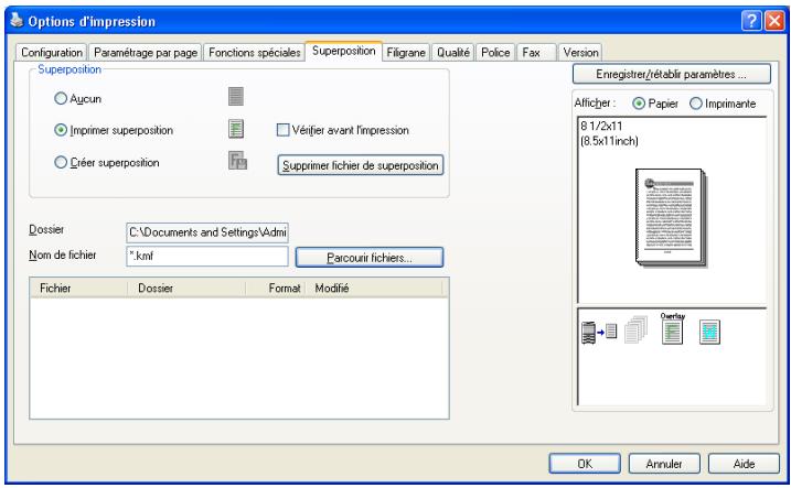 KONICA MINOLTA IC 204 CONTROLLER - Imprimer ensemble des documents originaux différents (Superposition) - 1