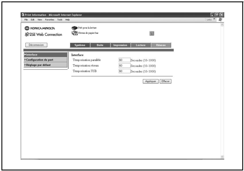 KONICA MINOLTA IC 204 CONTROLLER - Onglet Impression — Interface - 1
