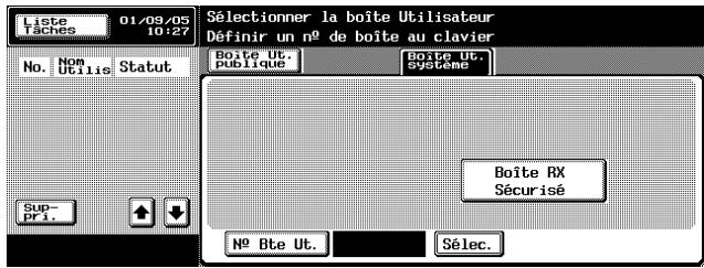 KONICA MINOLTA IC 204 CONTROLLER - Sélectionner le type de sortie - 2