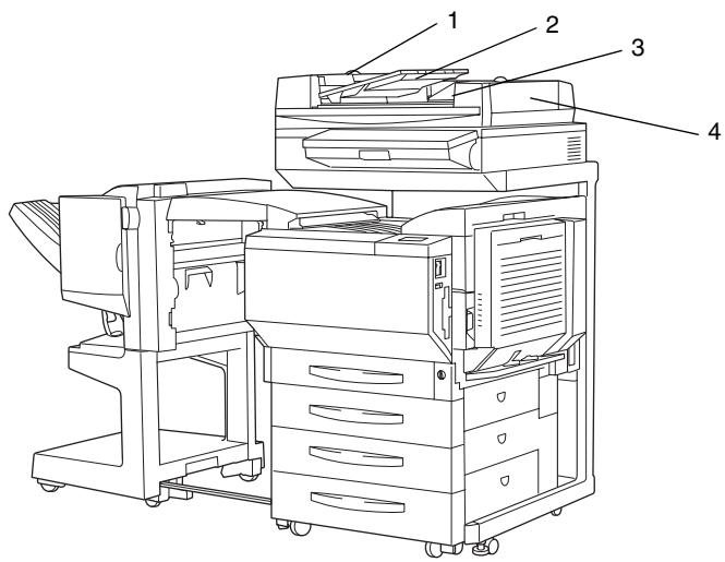 KONICA MINOLTA K 8020 8031 02 FR 7 1 1 - Introducteur / returneur de document (en option) - 1