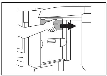 KONICA MINOLTA K 8020 8031 02 FR 7 1 1 - Pour vider le récipient à confettis de perforation - 2