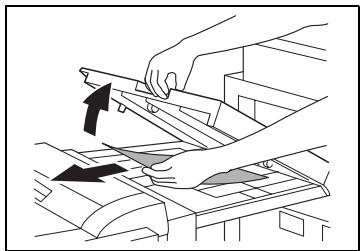 KONICA MINOLTA K 8020 8031 02 FR 7 1 1 - Retrait d'un serrage papier dans le module de finition fs-231 - 2