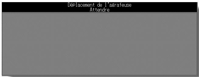 KONICA MINOLTA KM 7145 COPIER - Appuyez sur AJOUTER AGRAFES. - 2