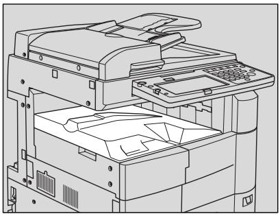KONICA MINOLTA KM 7145 COPIER - Mode de finition pour les machines sans module de finition - 1