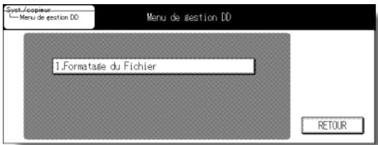 KONICA MINOLTA KM 7145 COPIER - Procedure (Formatage de la RAM) - 3