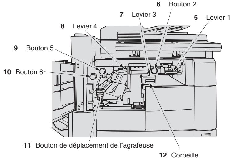 KONICA MINOLTA KM 7145 COPIER - Module de finition FS-114 / Kit de perforation PK-114 / Kit de tablette BK-114 - 2
