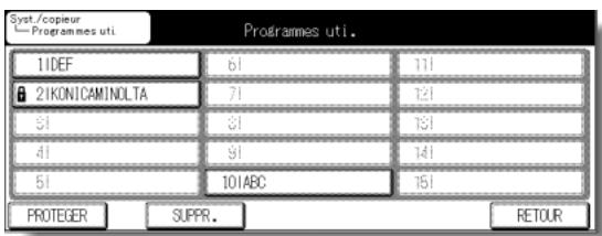 KONICA MINOLTA KM 7145 COPIER - [5] Programmes utiliser - 2