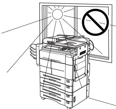 KONICA MINOLTA KM 7145 COPIER - ATTENTION: Température et humidité - 1