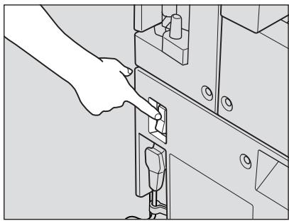 KONICA MINOLTA KM 7145 COPIER - Mettez l'interrupteur général en position arrêt. - 1