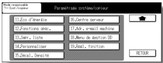 KONICA MINOLTA KM 7145 COPIER - [15] Decalage densité - 2