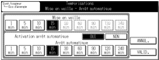 KONICA MINOLTA KM 7145 COPIER - [11] Économie d'énergie - 2