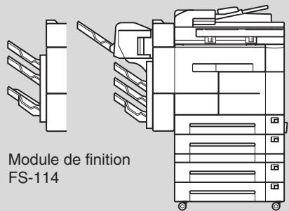 KONICA MINOLTA KM 7145 COPIER - Mode de finition pour les machines équipées d'un module de finition - 3