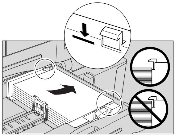 KONICA MINOLTA KM 7145 COPIER - Placez le papier dans le magasin, face concave vers le haut. - 1