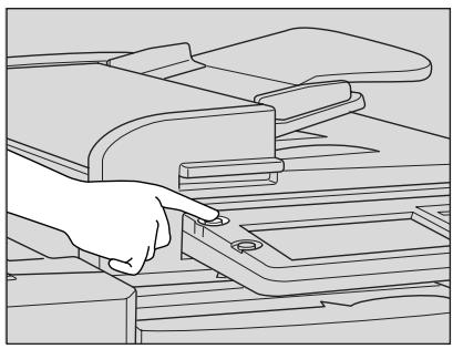 KONICA MINOLTA KM 7145 COPIER - Appuyez sur le commutateur. - 1