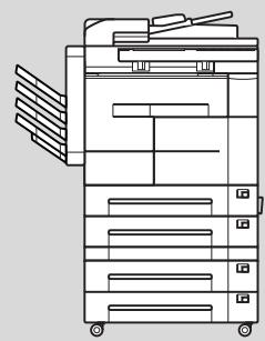 KONICA MINOLTA KM 7145 COPIER - Mode de finition pour les machines équipées d'un module de finition - 1