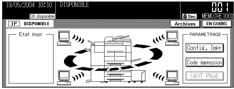 KONICA MINOLTA KM 7145 COPIER - Écran de base Imprimante - 1