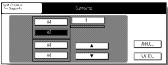 KONICA MINOLTA KM 7145 COPIER - Écran Supports - 1