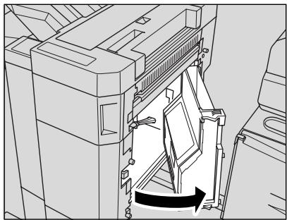 KONICA MINOLTA KM 7145 COPIER - Vider la corbeille du module de finition FS-113 - 2