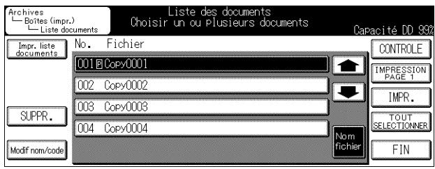 KONICA MINOLTA KM 7222 DOCU FOLDER - Impression de la première page uniquement - 1