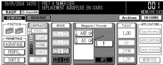 KONICA MINOLTA KM 7222 DOCU FOLDER - Modifiez la fonction d'impression, le cas échéant. - 1